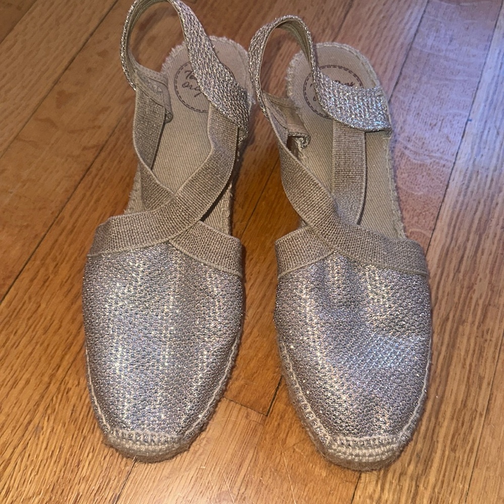Toni Pons metallic espadrilles